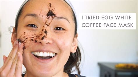 Is coffee and egg good for face?